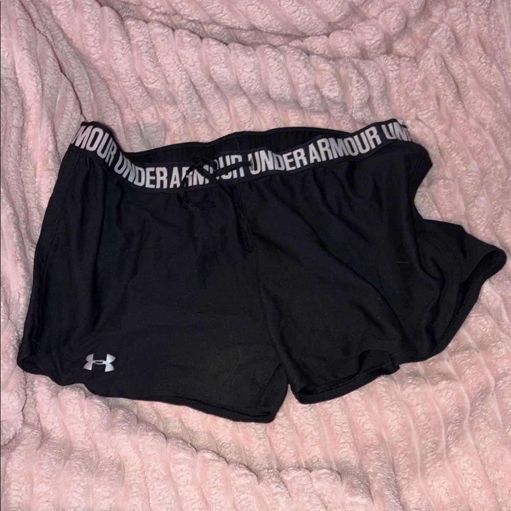 Under Armour Women's Black Athletic Shorts